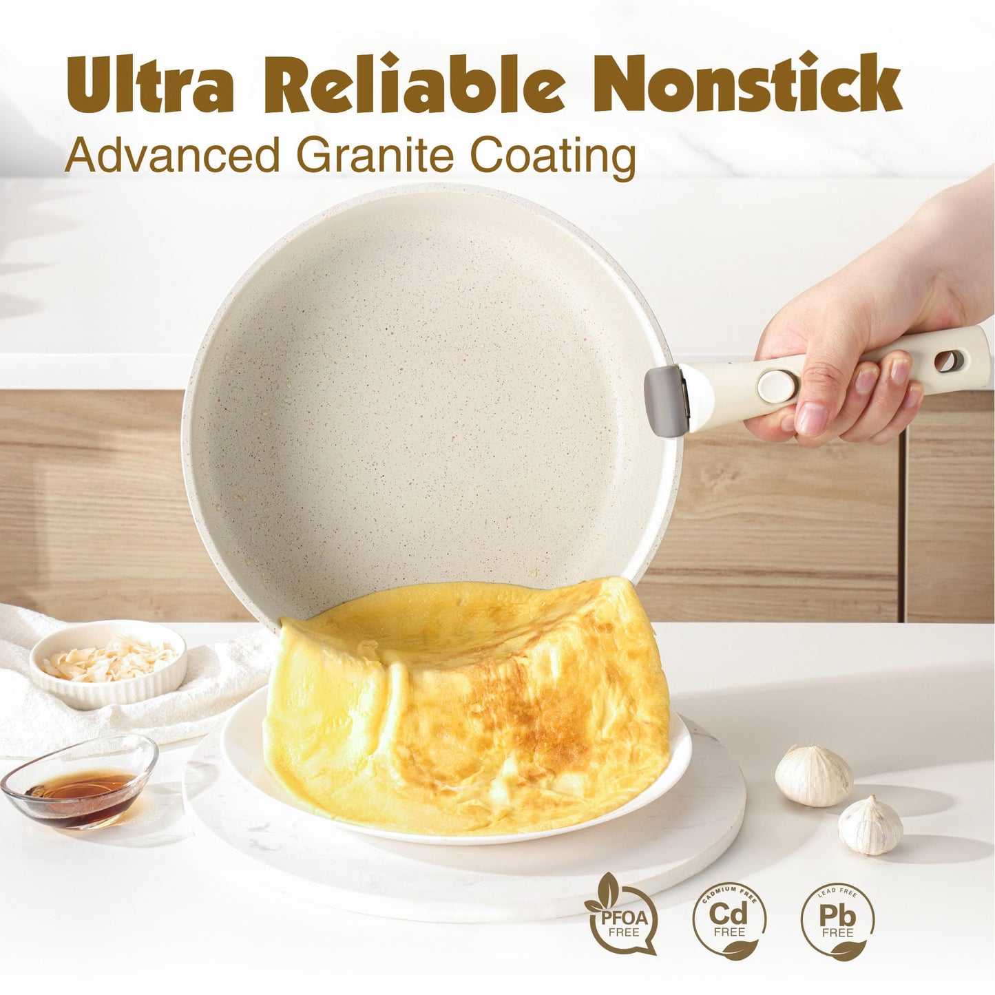 SENSARTE 17-Pc Cookware Set