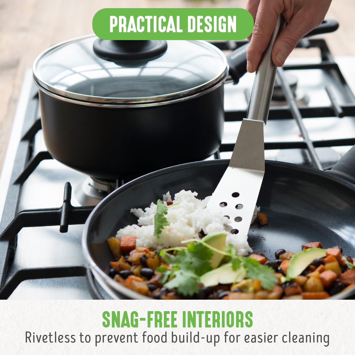 GreenLife 16-Pc Nonstick Cookware Set