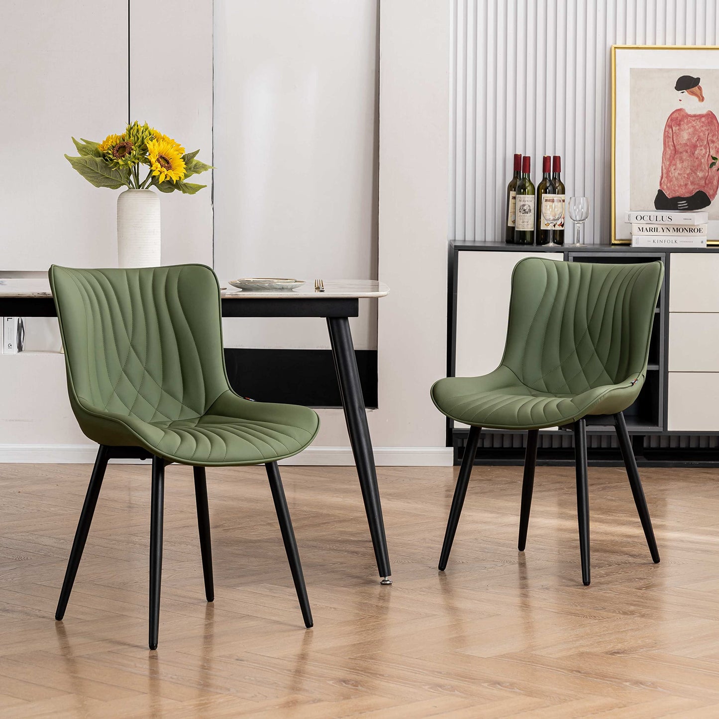 2 Mid-Century Dining Chairs