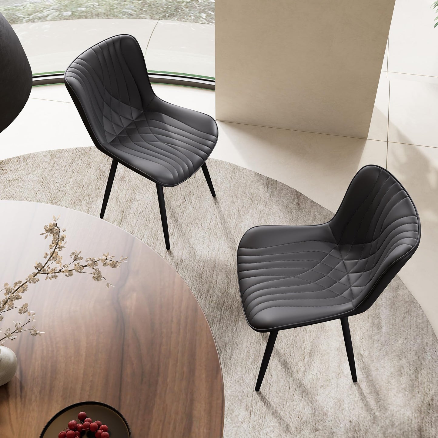 2 Mid-Century Dining Chairs