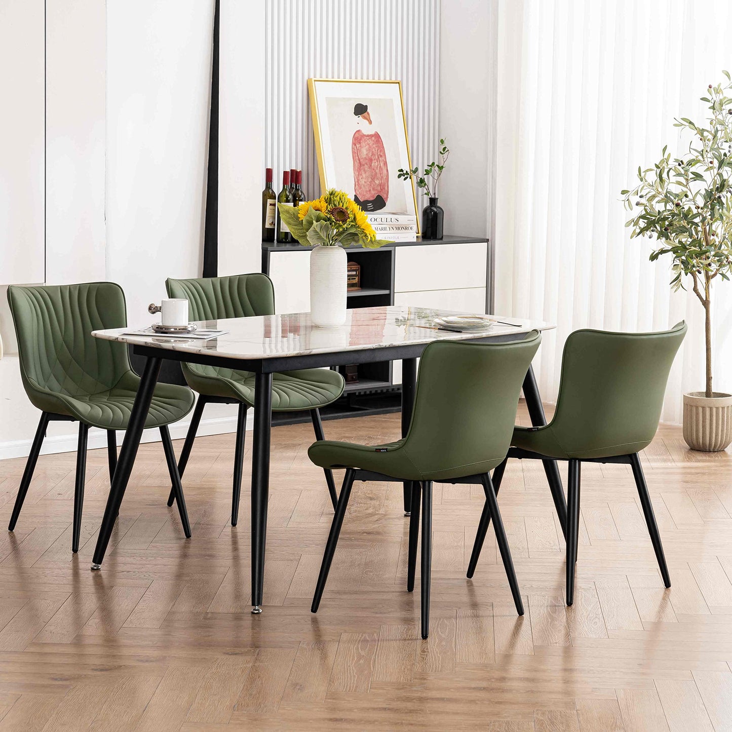 2 Mid-Century Dining Chairs