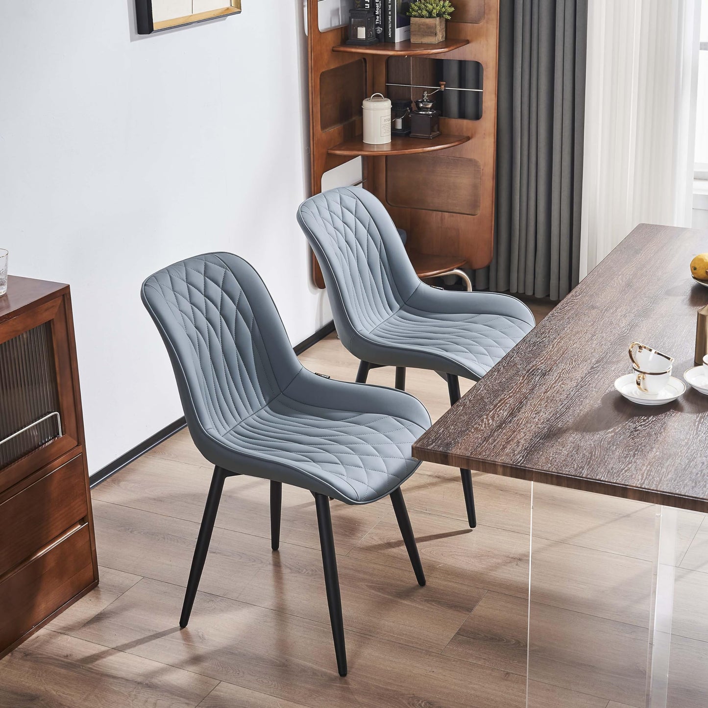 2 Mid-Century Dining Chairs