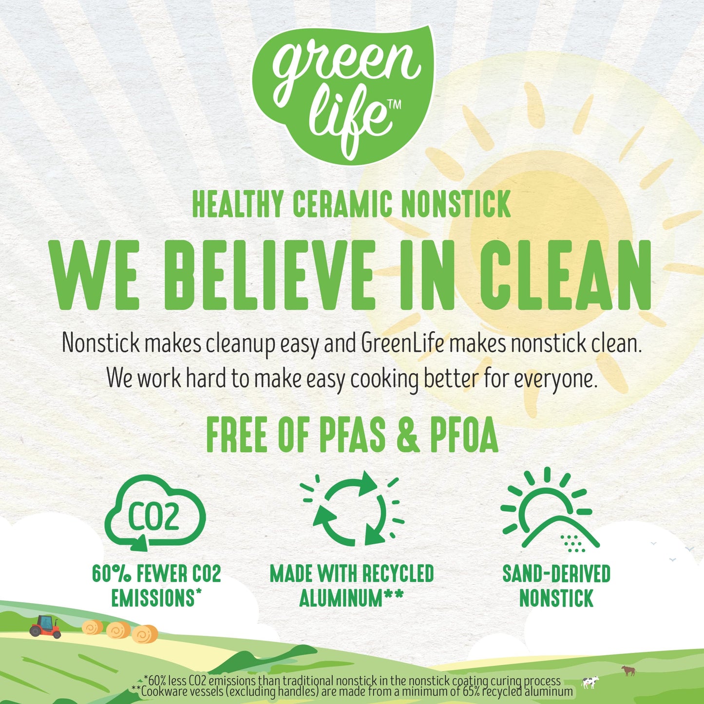 GreenLife 16-Pc Nonstick Cookware Set
