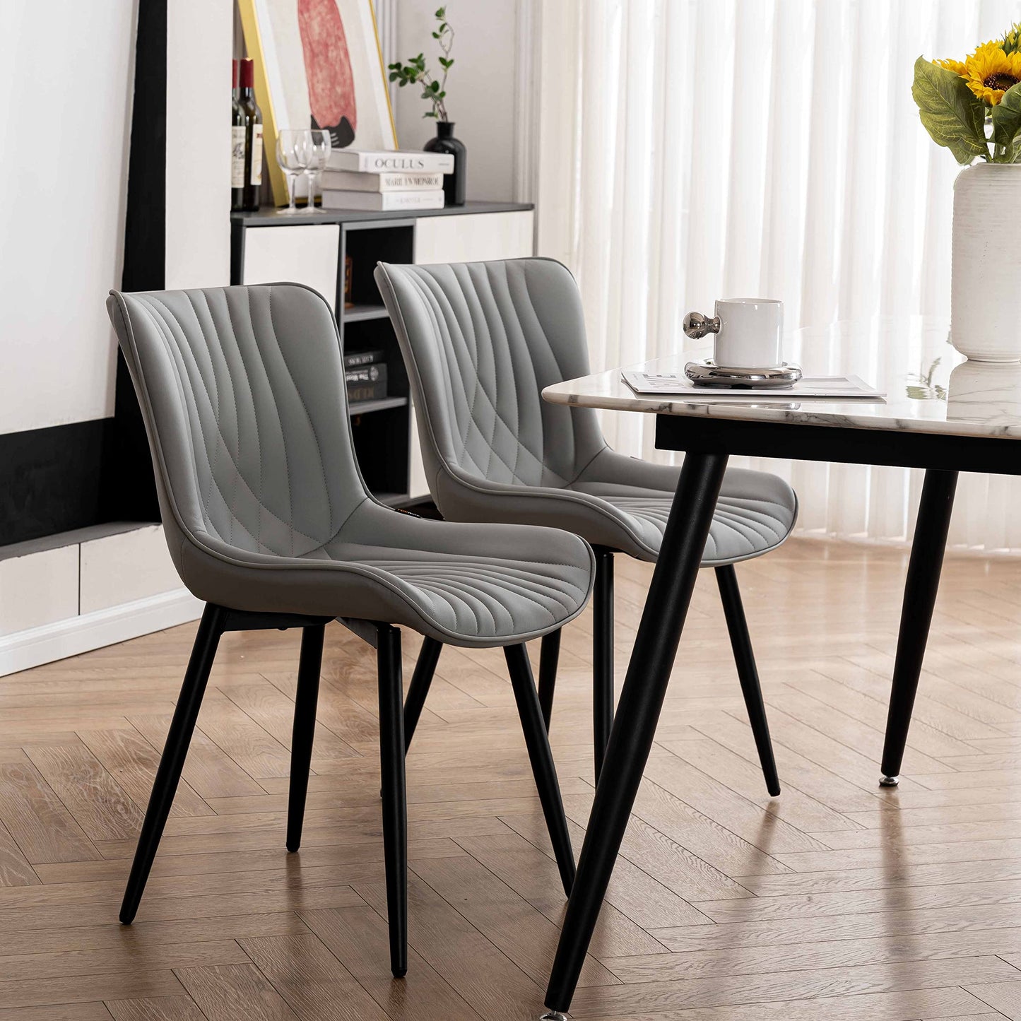 2 Mid-Century Dining Chairs