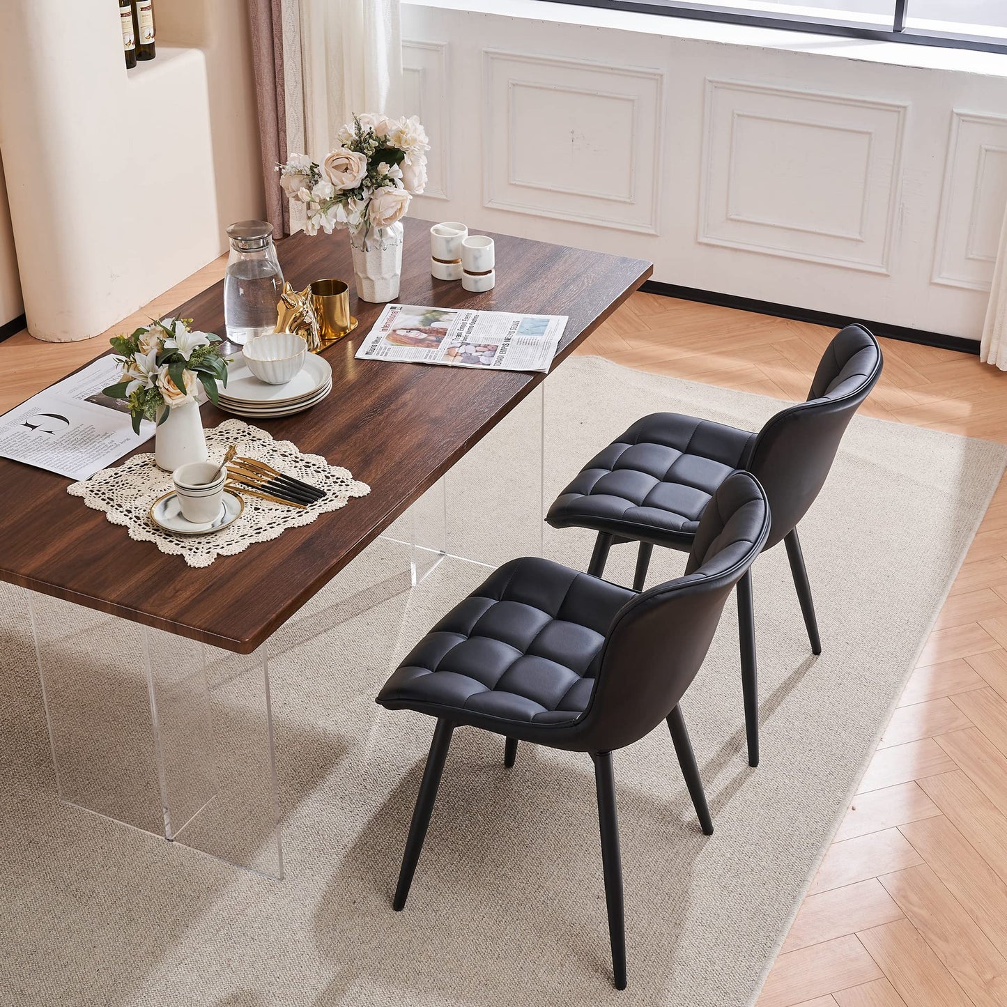 2 Mid-Century Dining Chairs